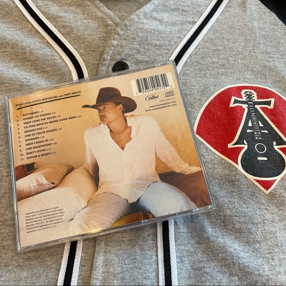 RARE!! Vintage Trace Adkins 04 Baseball Jersey Size 2X and Comin’ on Strong CD - Picture 13 of 13